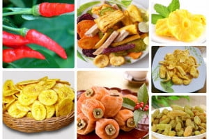 Nông sản sấy khô dễ bán hơn hàng tươi